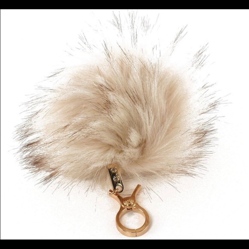 Real Fox Fur Pom